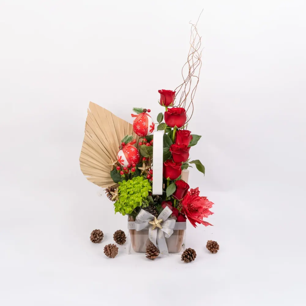 Evergreen Charm Basket