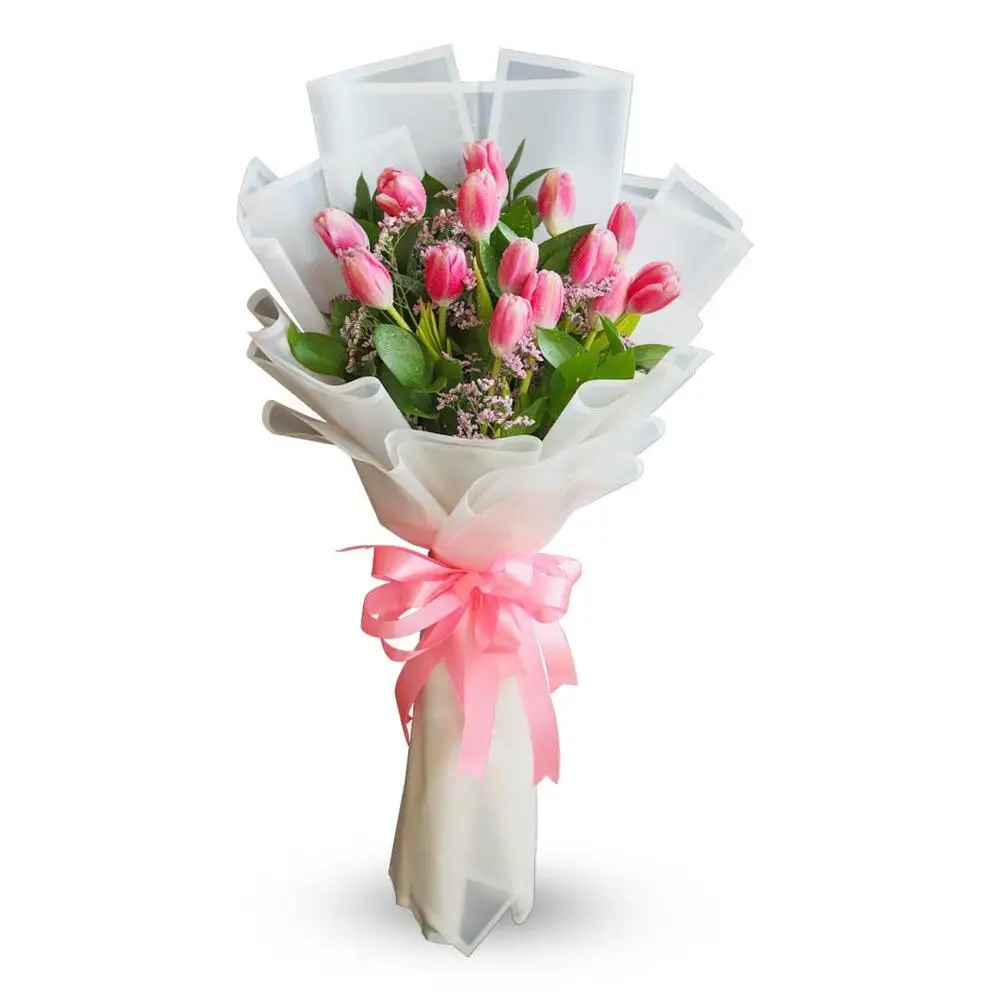 Pink Tulip Bouquet 2