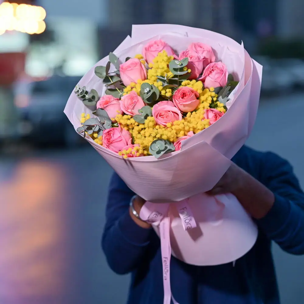 Mimosa Rose Experience Bouquet -6080