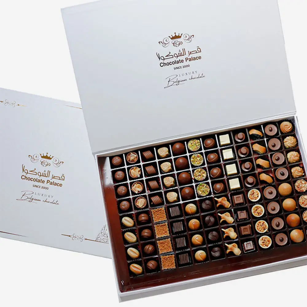 Very very large fresh chocolate box