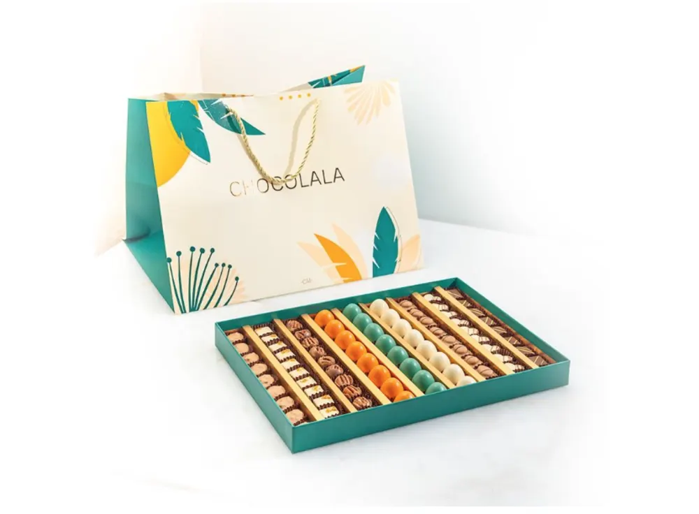Chocolala Colorful Rectangle Shape Box