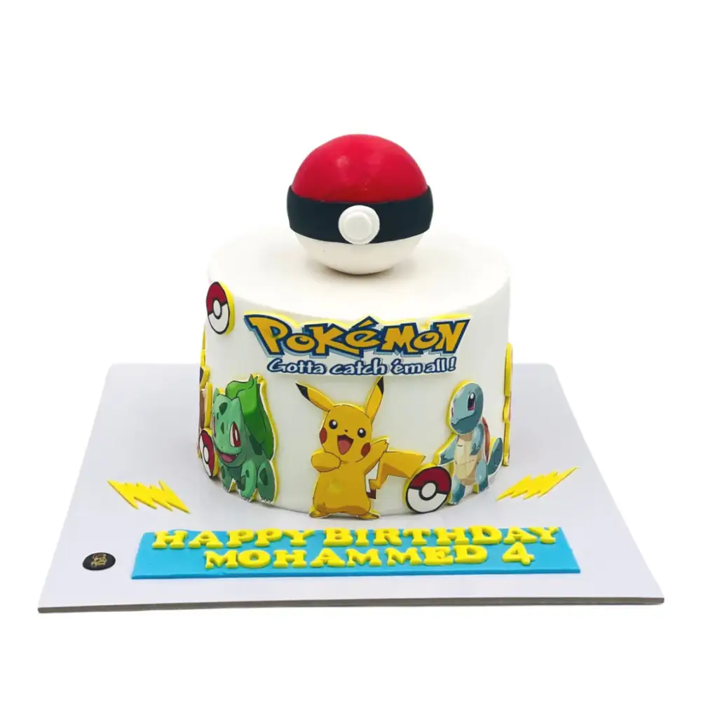 Pokeball Cake