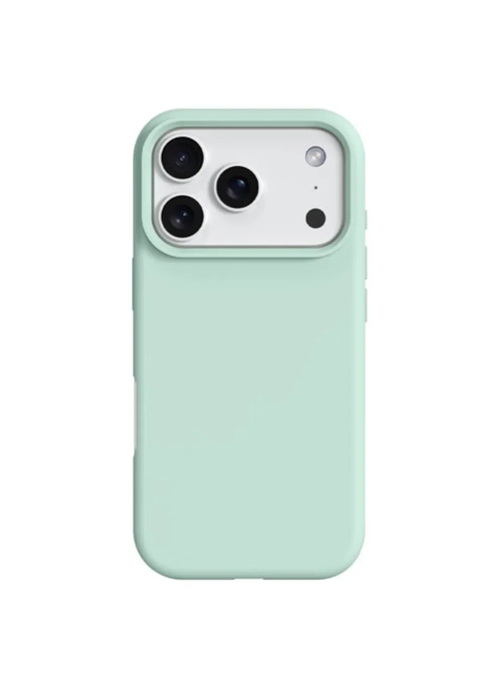 Zubitech Case for IPhone 17 Pro Max Soft Liquid Silicone Gel Case Full Body Shockproof Protection Matte Finish Cover Soft Microfiber Lining Cushion Slim Back Case for iPhone 17 Pro Max (Mint Green)