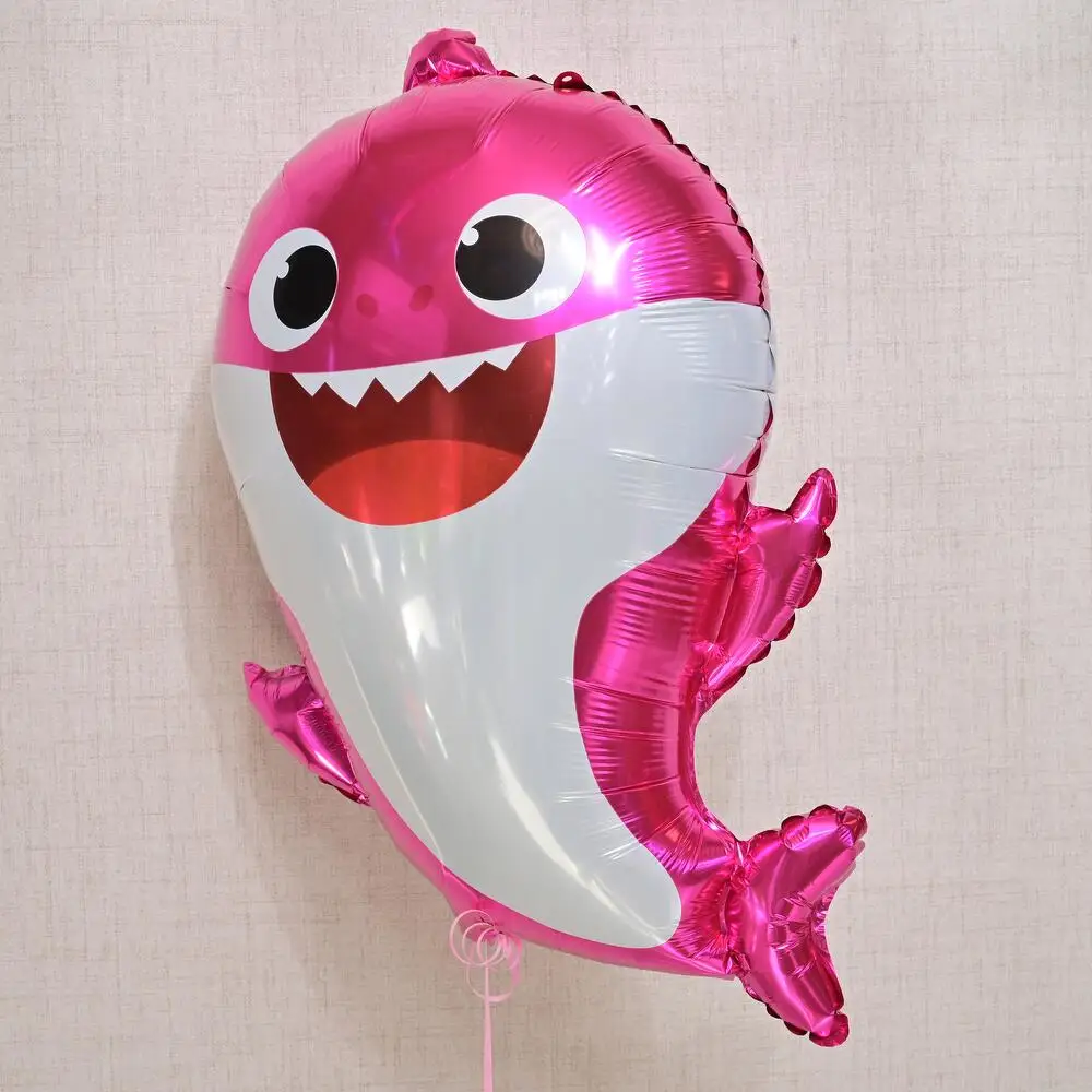 Pink Baby Shark Foil Balloon 6803Pink Baby Shark Foil Balloon 6803