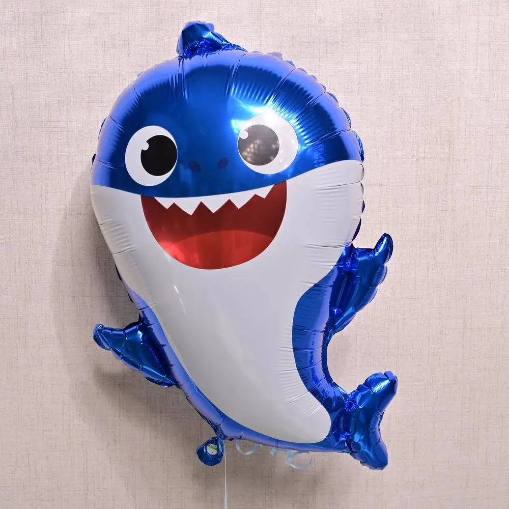 Blue Baby Shark Foil Balloon 6805