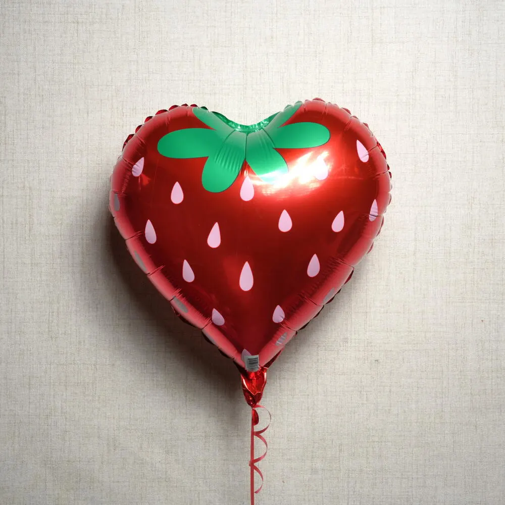 Strawberry Heart Foil Balloon 7102