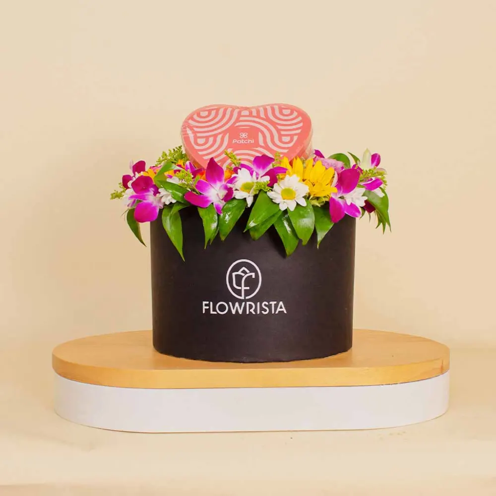 Patchi Love Chocolate Box | Spring Flower Box