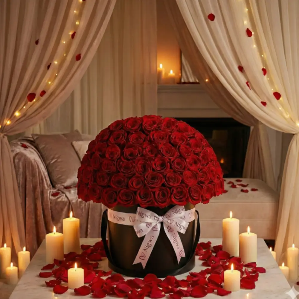 Box of Eternal Flowers Roses