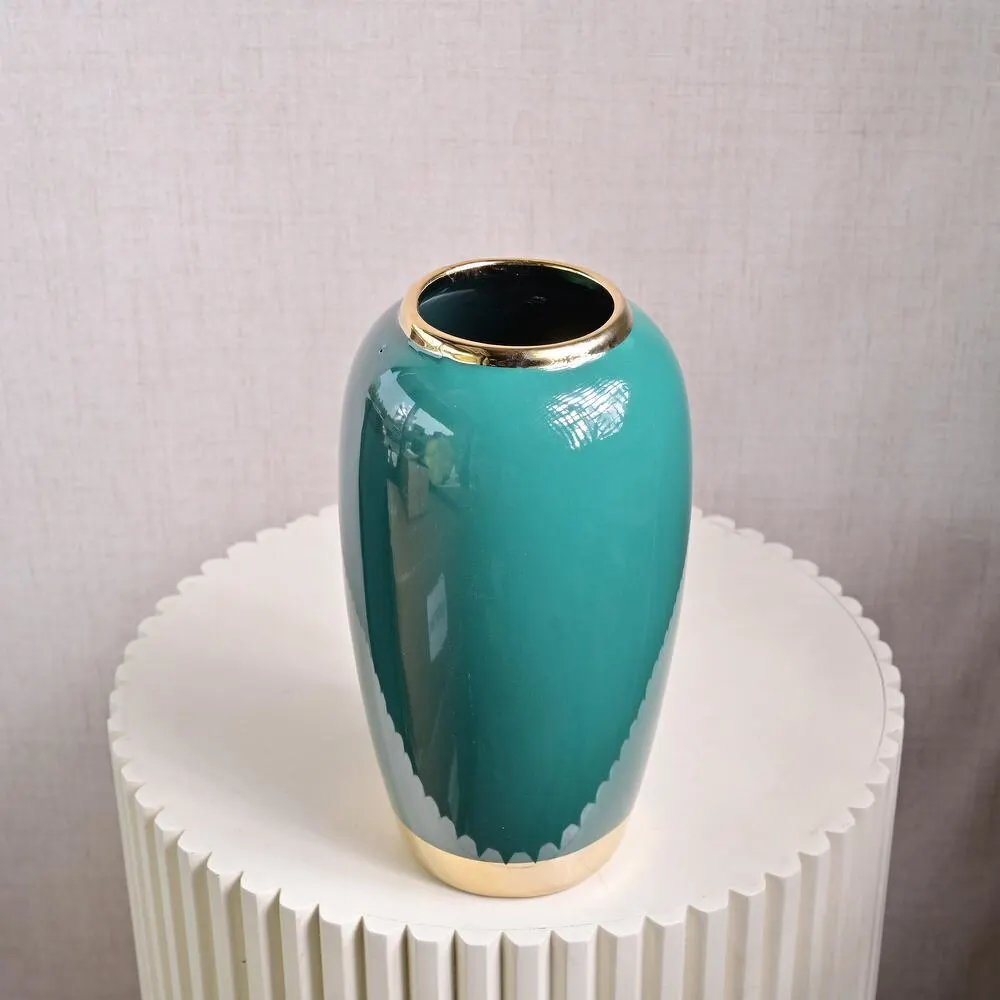 Royal Teal Vase 6971