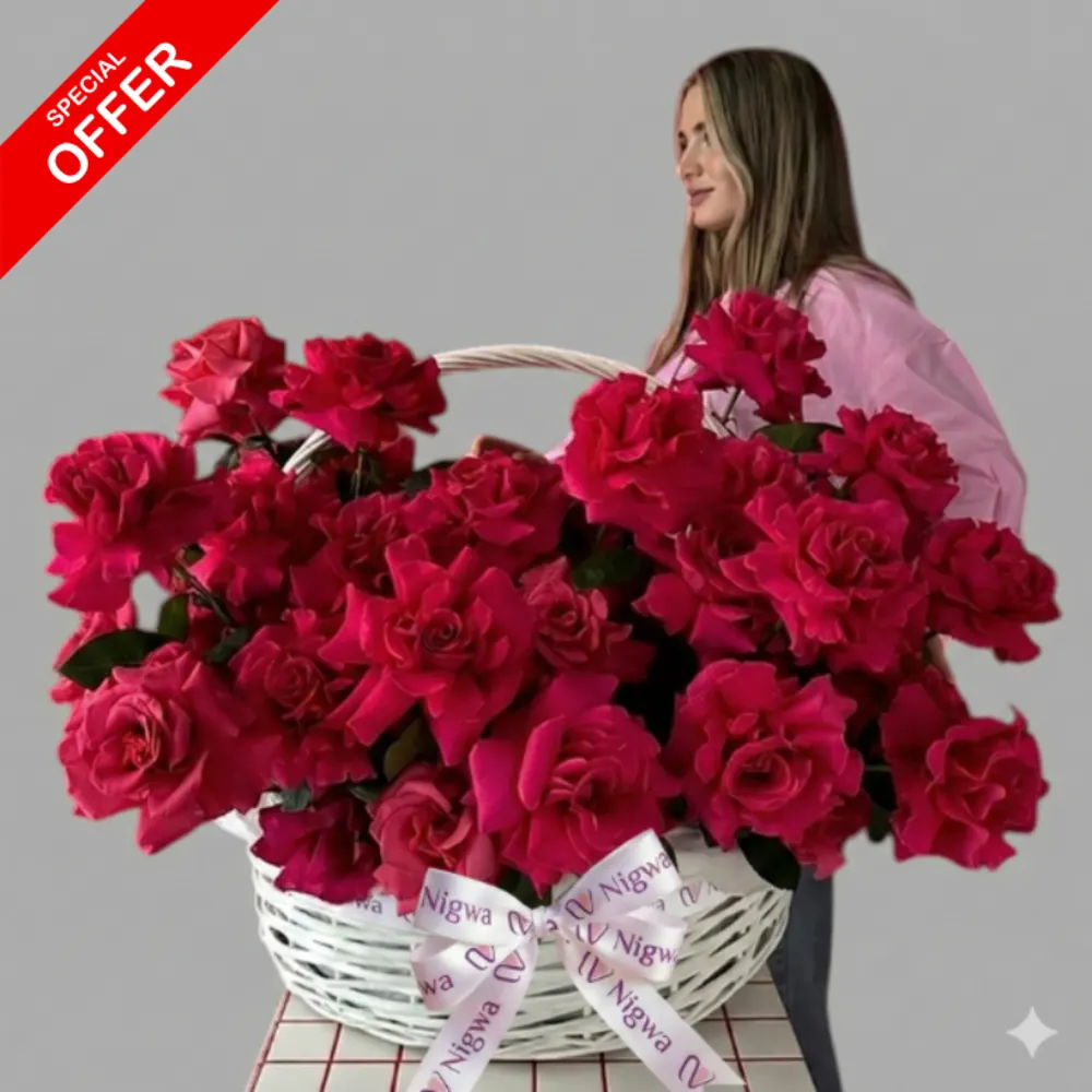 Red Valentine-Red Rose Bouquet