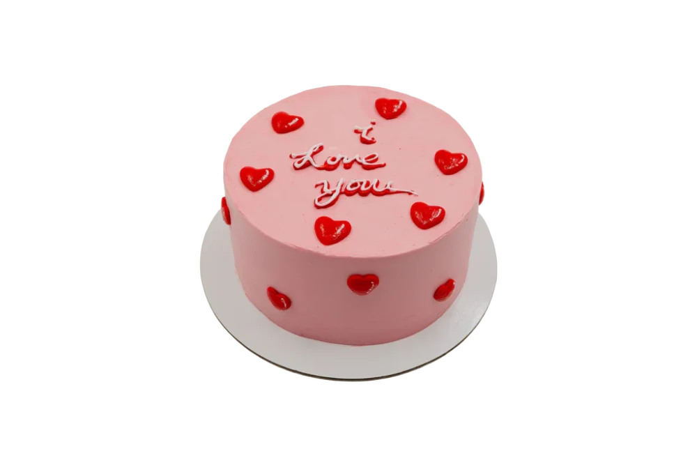 I love you cake