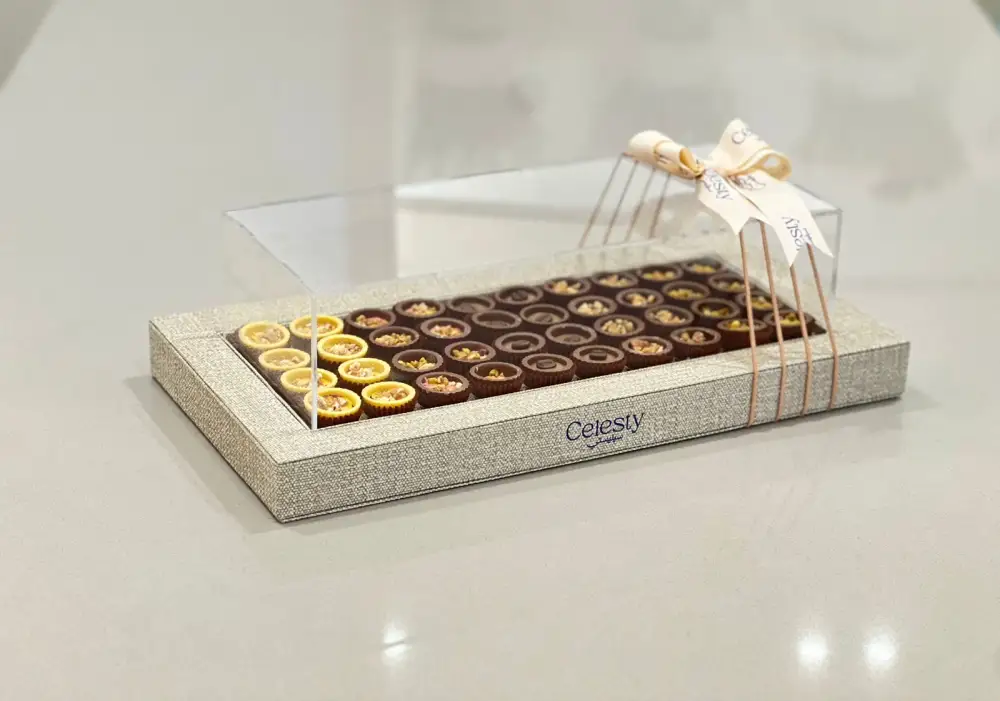 Rectangle arylic mix mini cup Color-gray