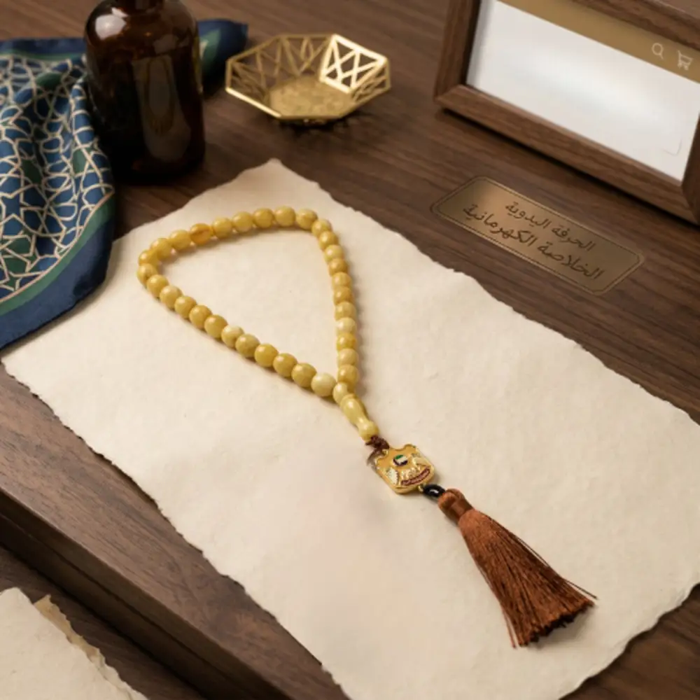 Rosary made of colored gemstones 3