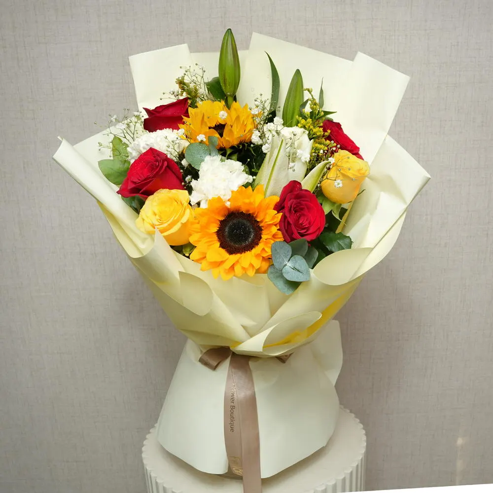 GOLDEN SUNSHINE BOUQUET