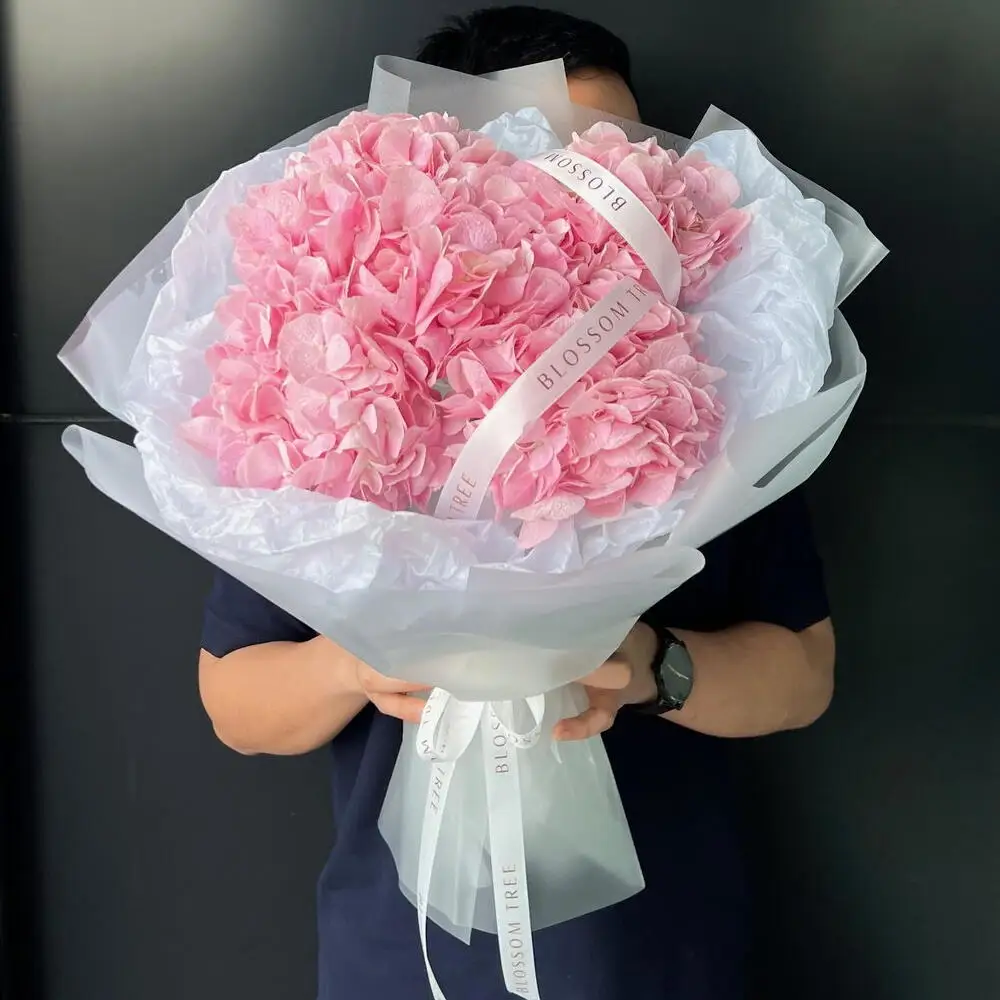 Pink Hydrangea | Pink Bouquet | Mono Bouquet