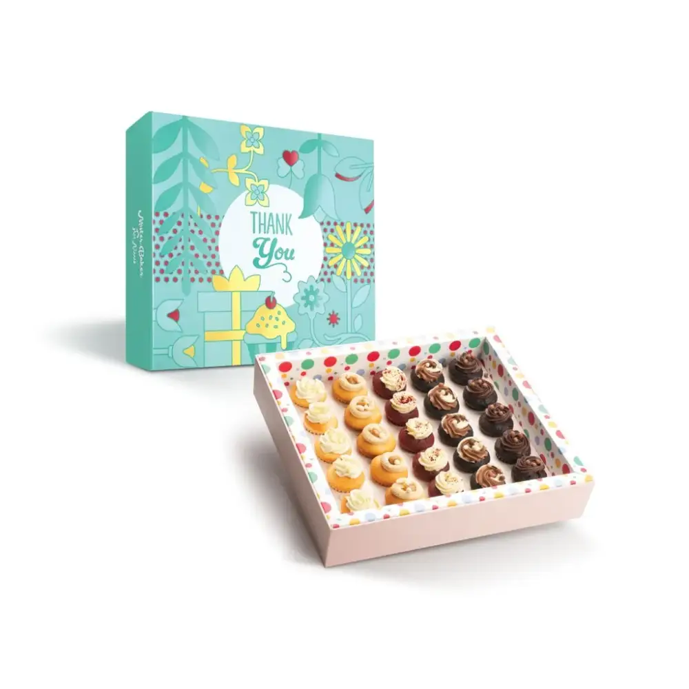 Thank You Mini Cupcakes: Small Box
