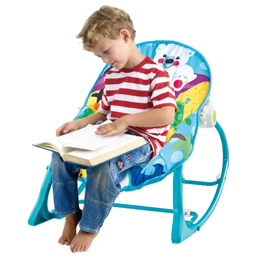 Fitch Baby Rocker & Bouncing Chair Portable W/ Vibration and Music for 0+ Months view 4
