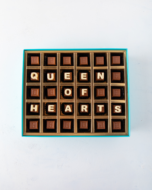 Queen of Hearts Chocolates view 1