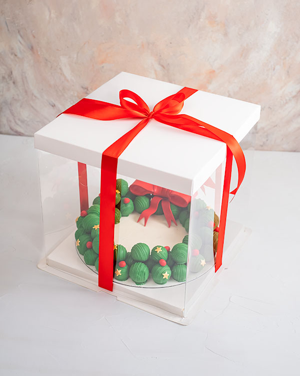 Truffles and Cake pops Wreath view 5
