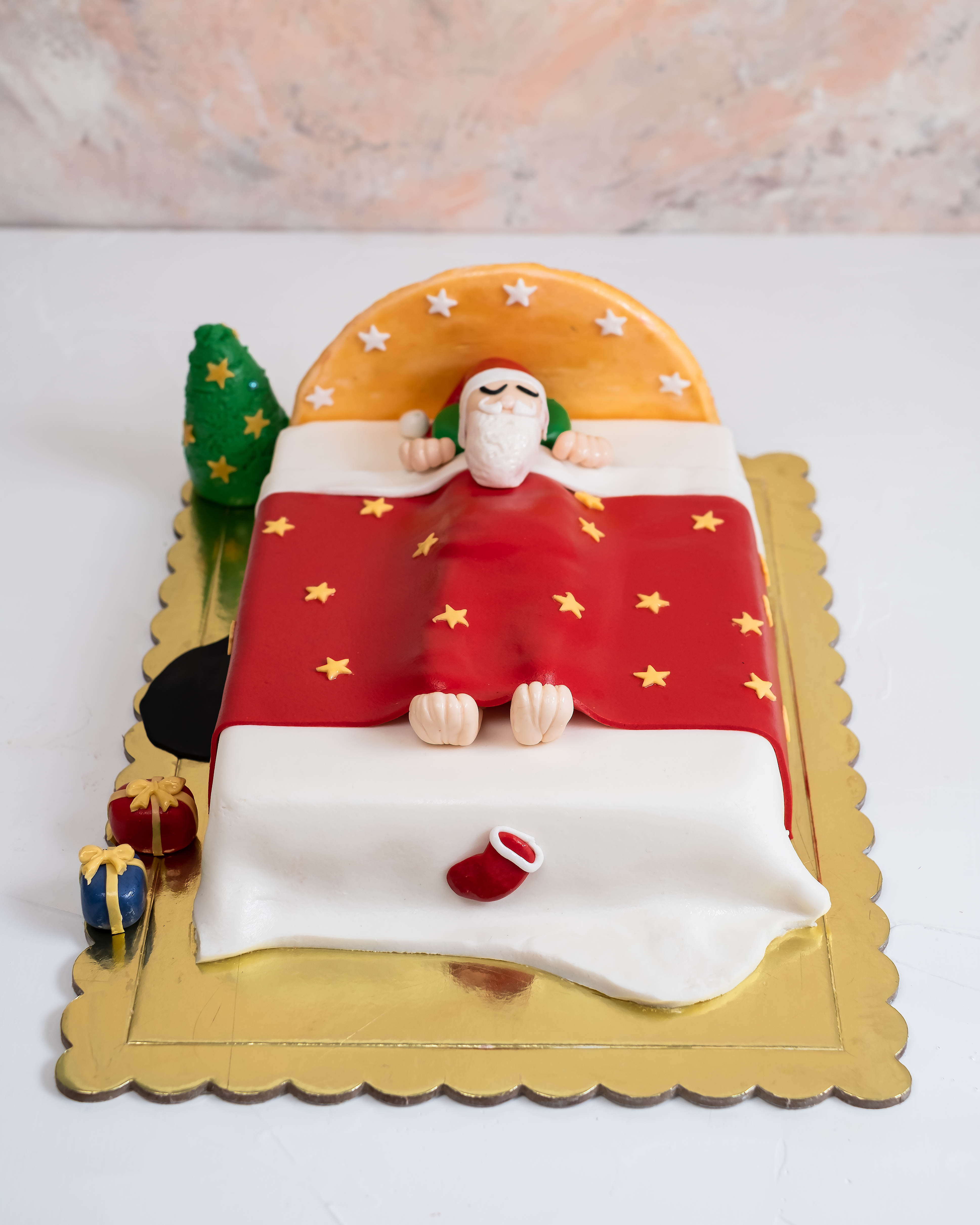 Sleeping Santa Cake byNJD view 5