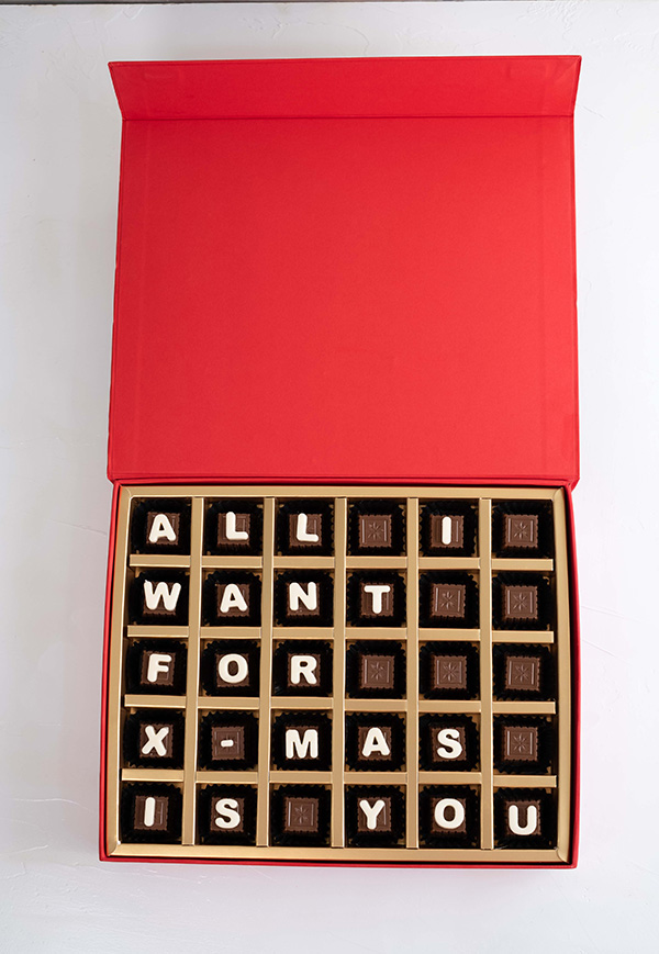 30PCS XMAS Customizable CHOCOLATE BOX view 4