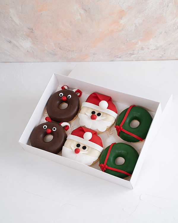 Santa and Reindeer Donuts byNJD view 4
