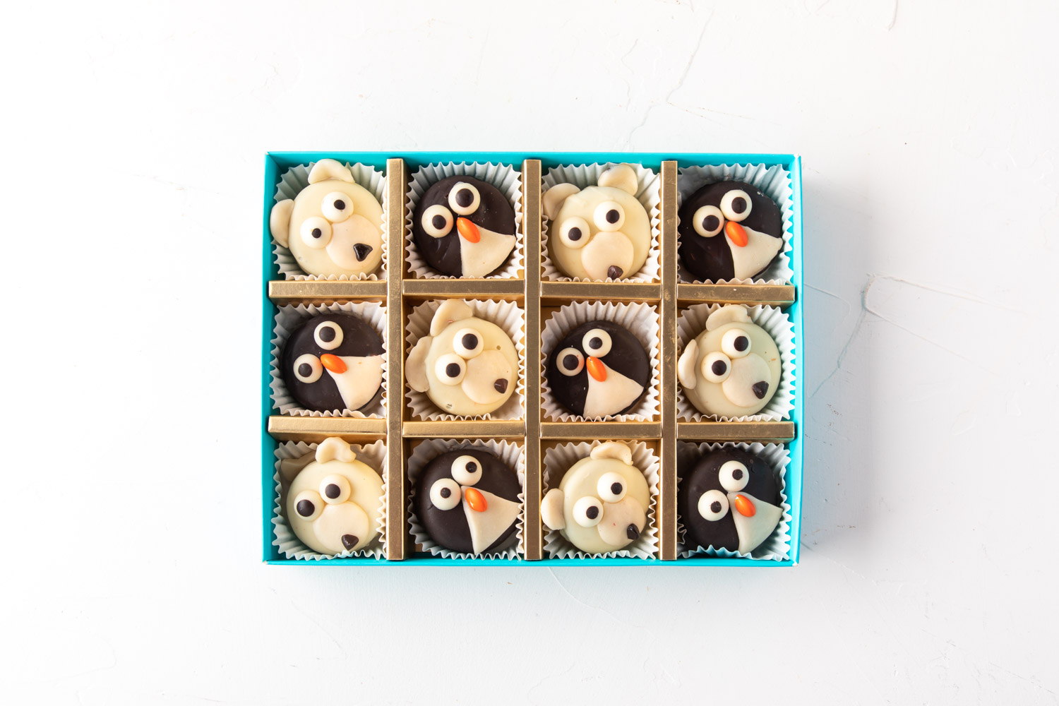 Penguin and Polar Bear Oreos by NJD view 1