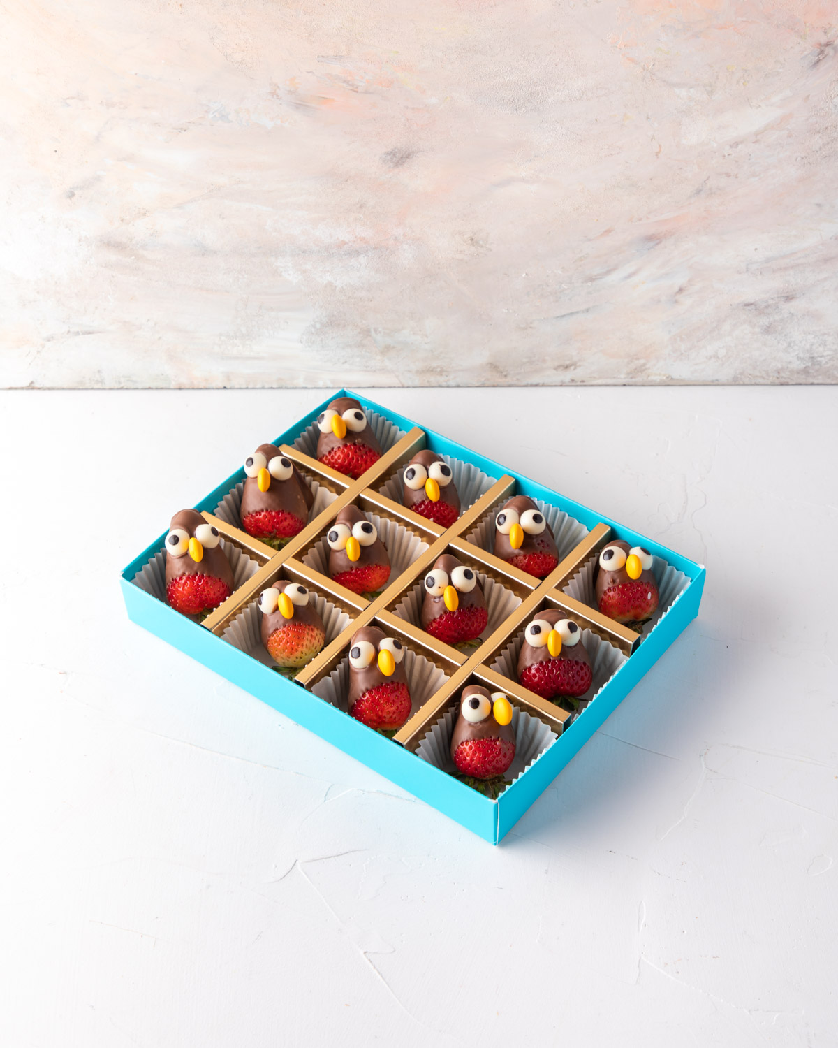 Chocolate Strawberry Penguins view 4