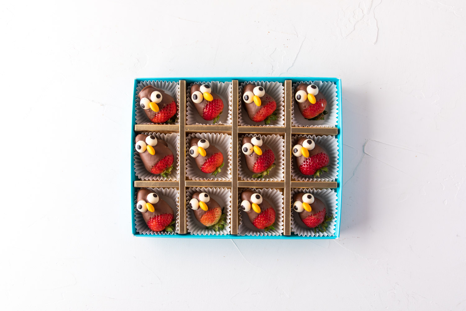 Chocolate Strawberry Penguins view 5