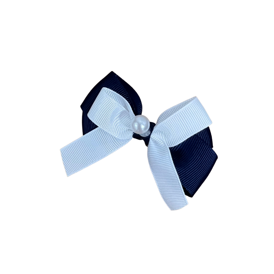 Blue School bows (Pack of 5) view 1
