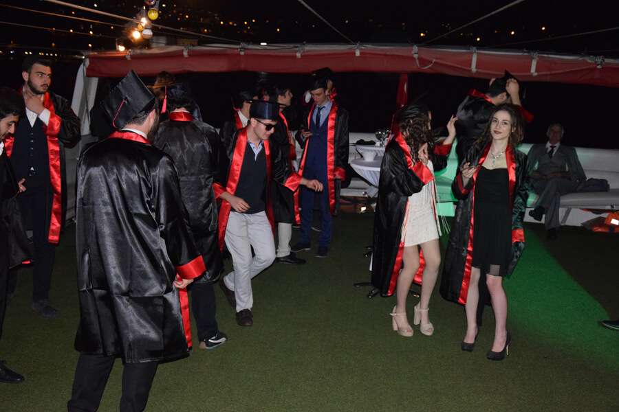 Graduation Party for 50 guests at Majesty 101ft Yacht view 1