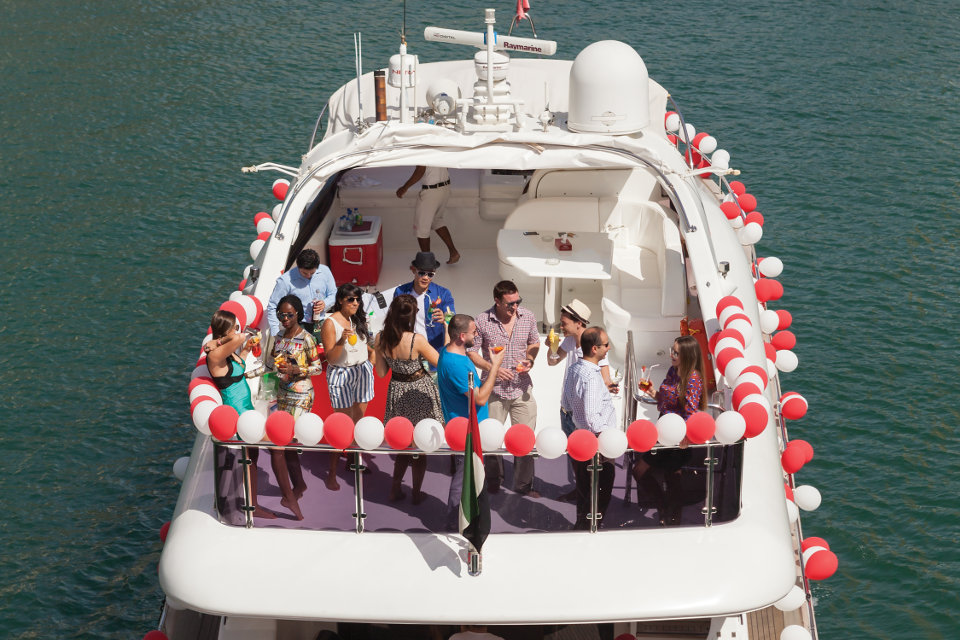 Graduation Party for 50 guests at Majesty 101ft Yacht view 3