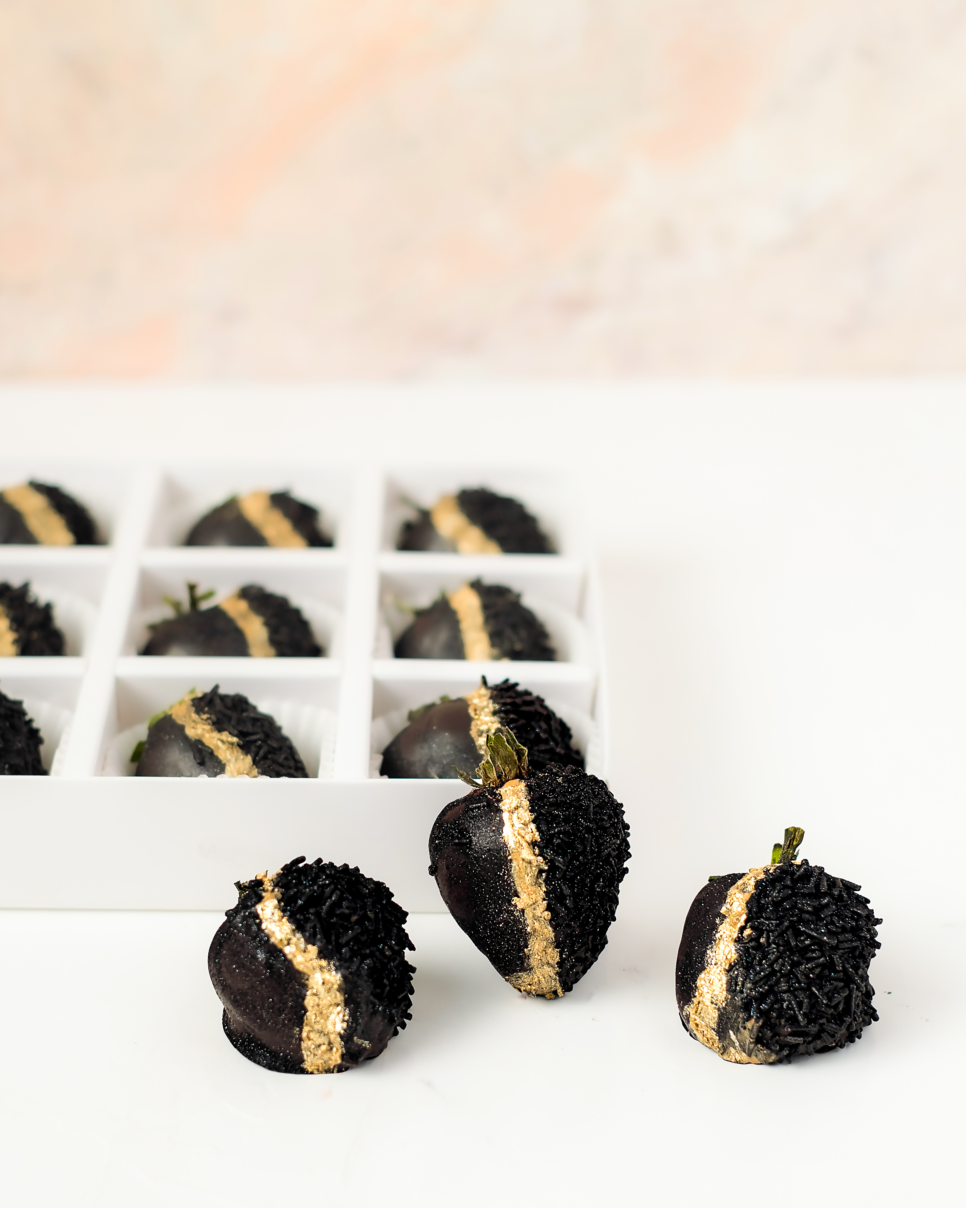 Dark Chocolate Covered Strawberries by NJD view 4