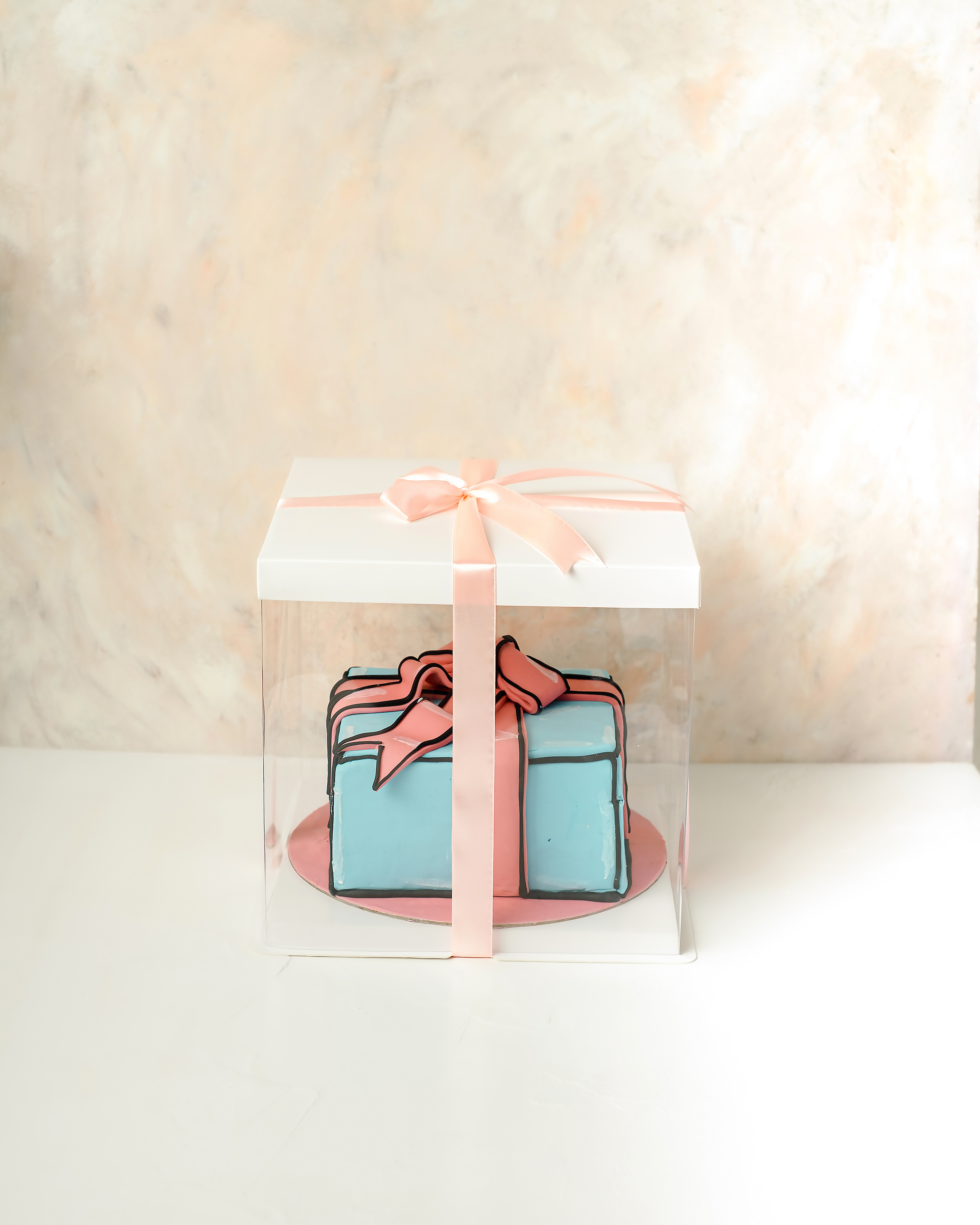 Gift Cartoon Cake by NJD view 4