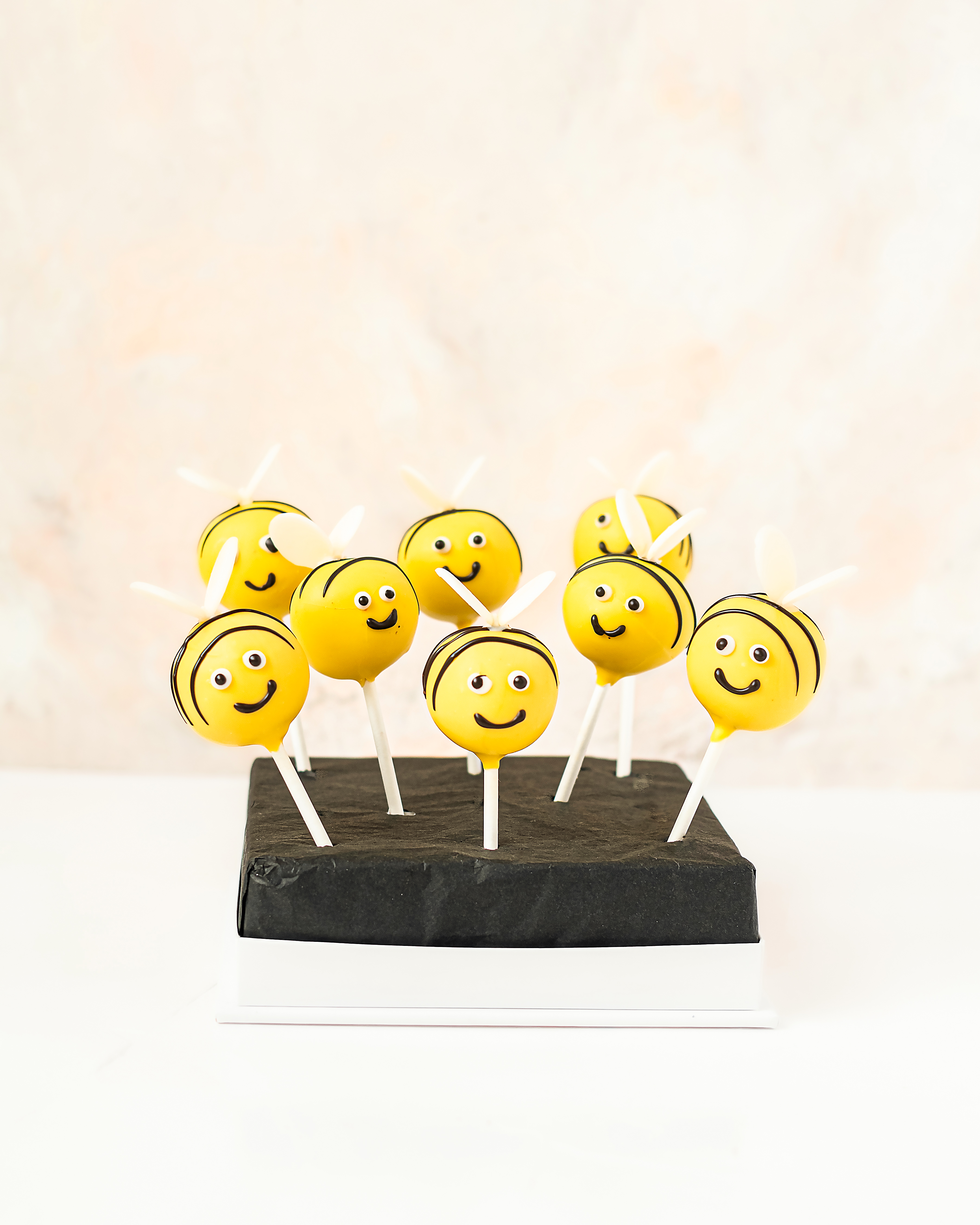 Bumble Bee Cake Pops by NJD view 1