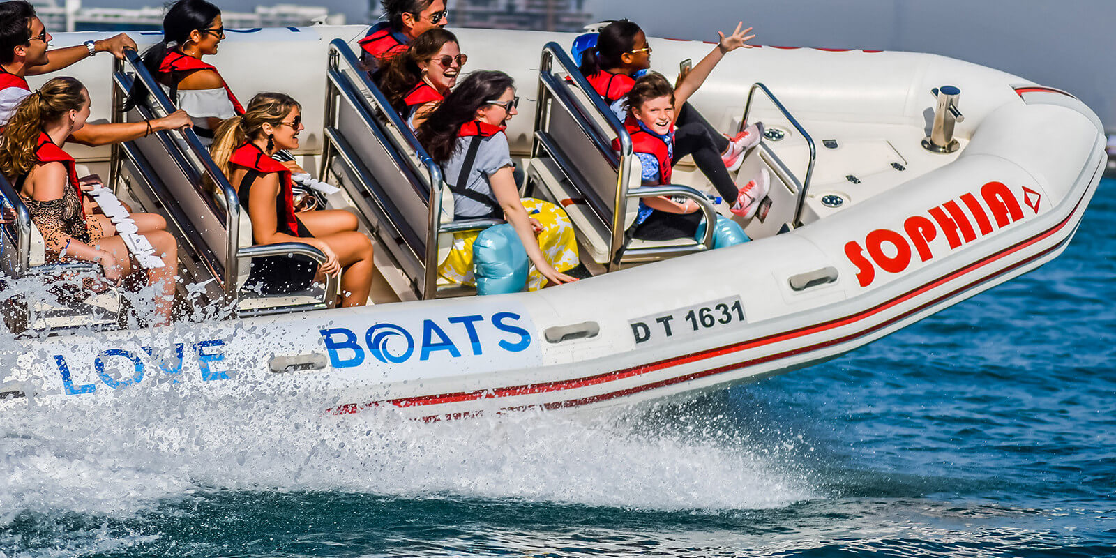 Speedboat view 6