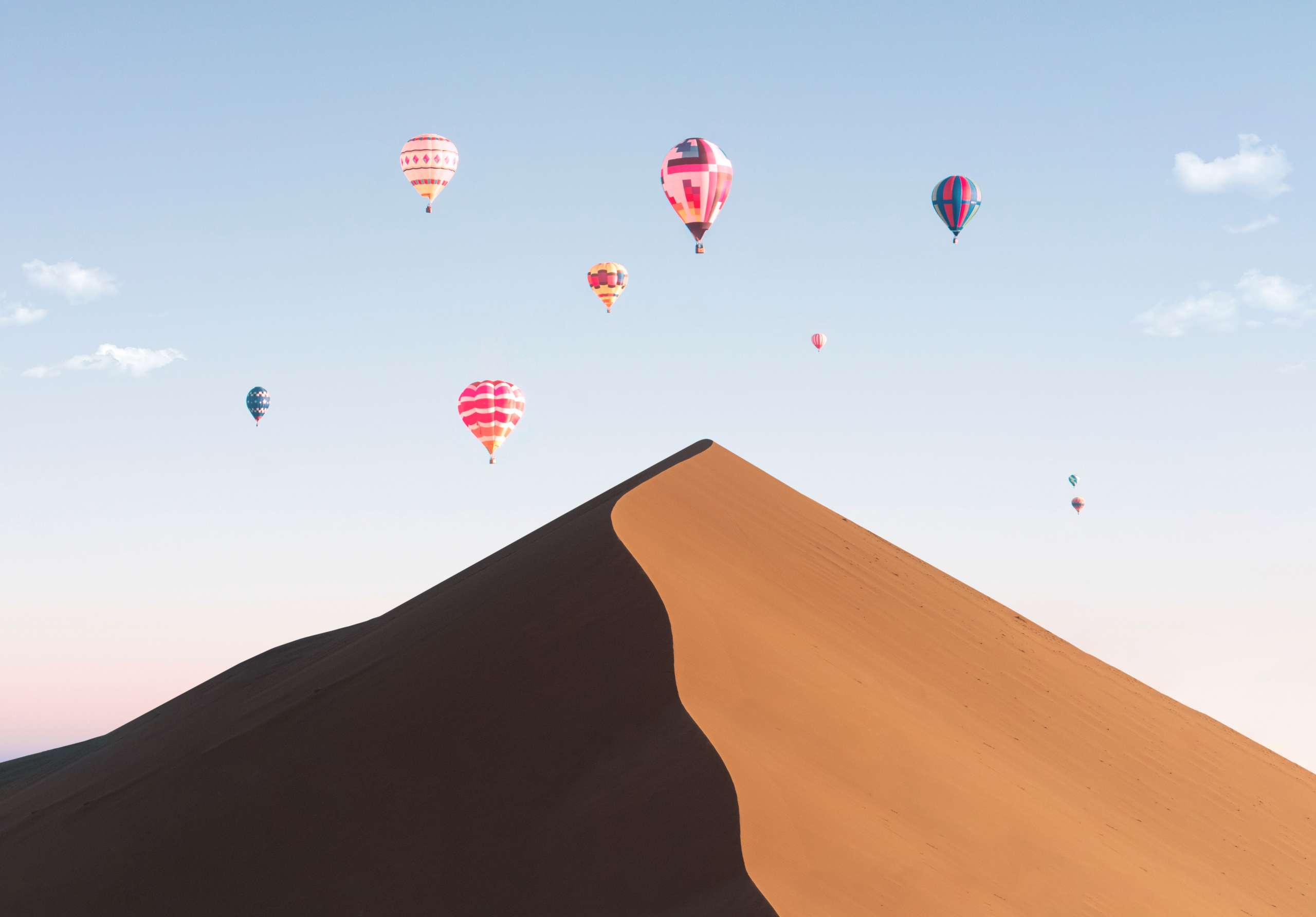 Hot air balloon view 1