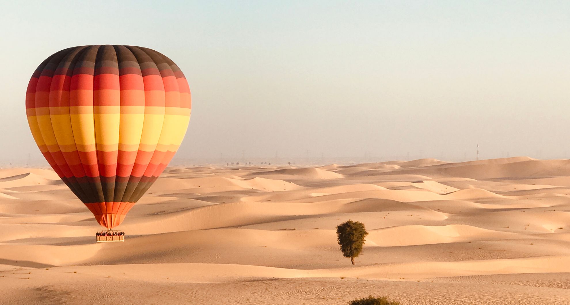 Hot air balloon view 5
