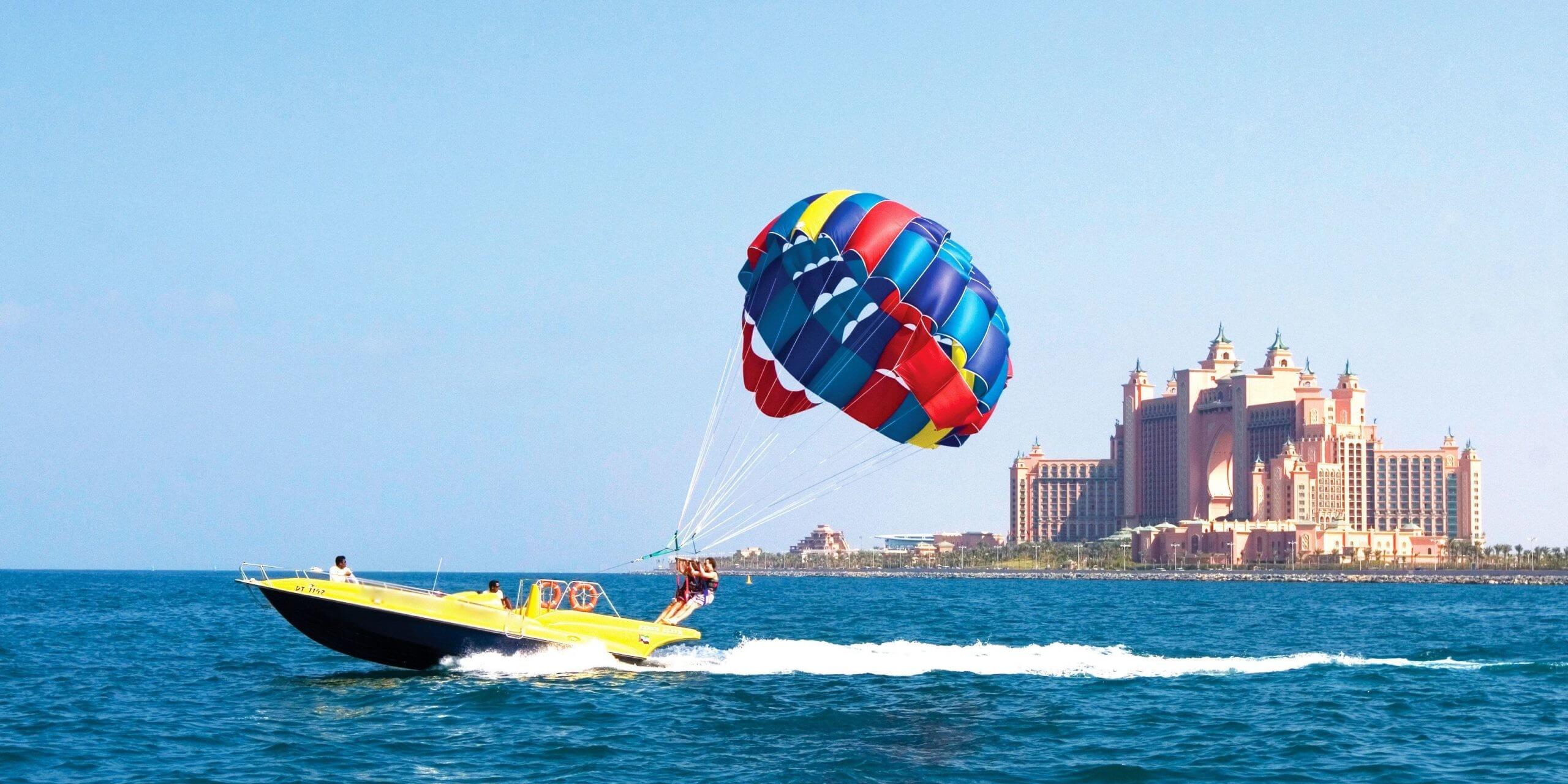 Parasailing view 1