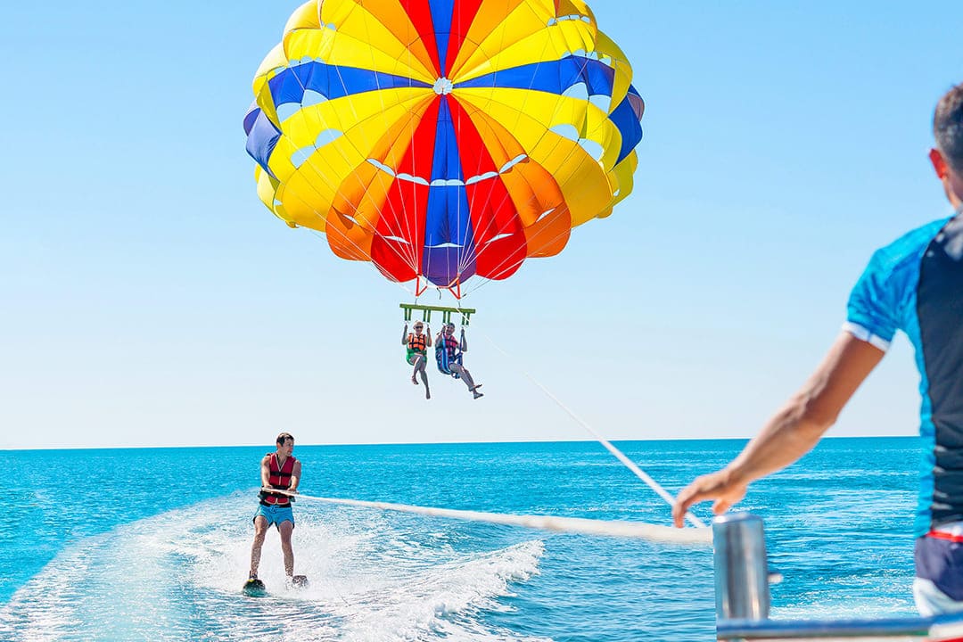 Parasailing view 4
