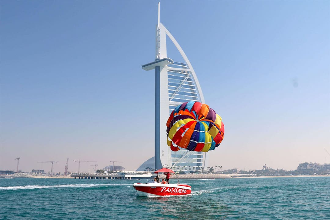 Parasailing view 5