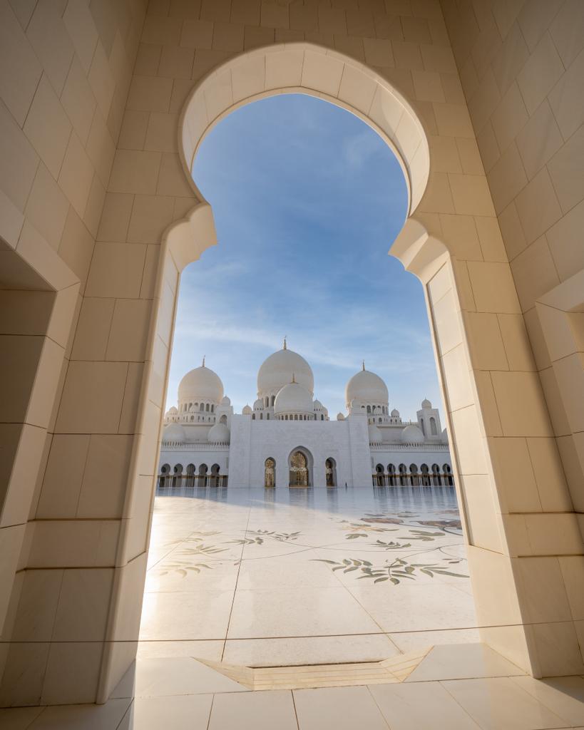 Sheikh Zayed Mosque view 5