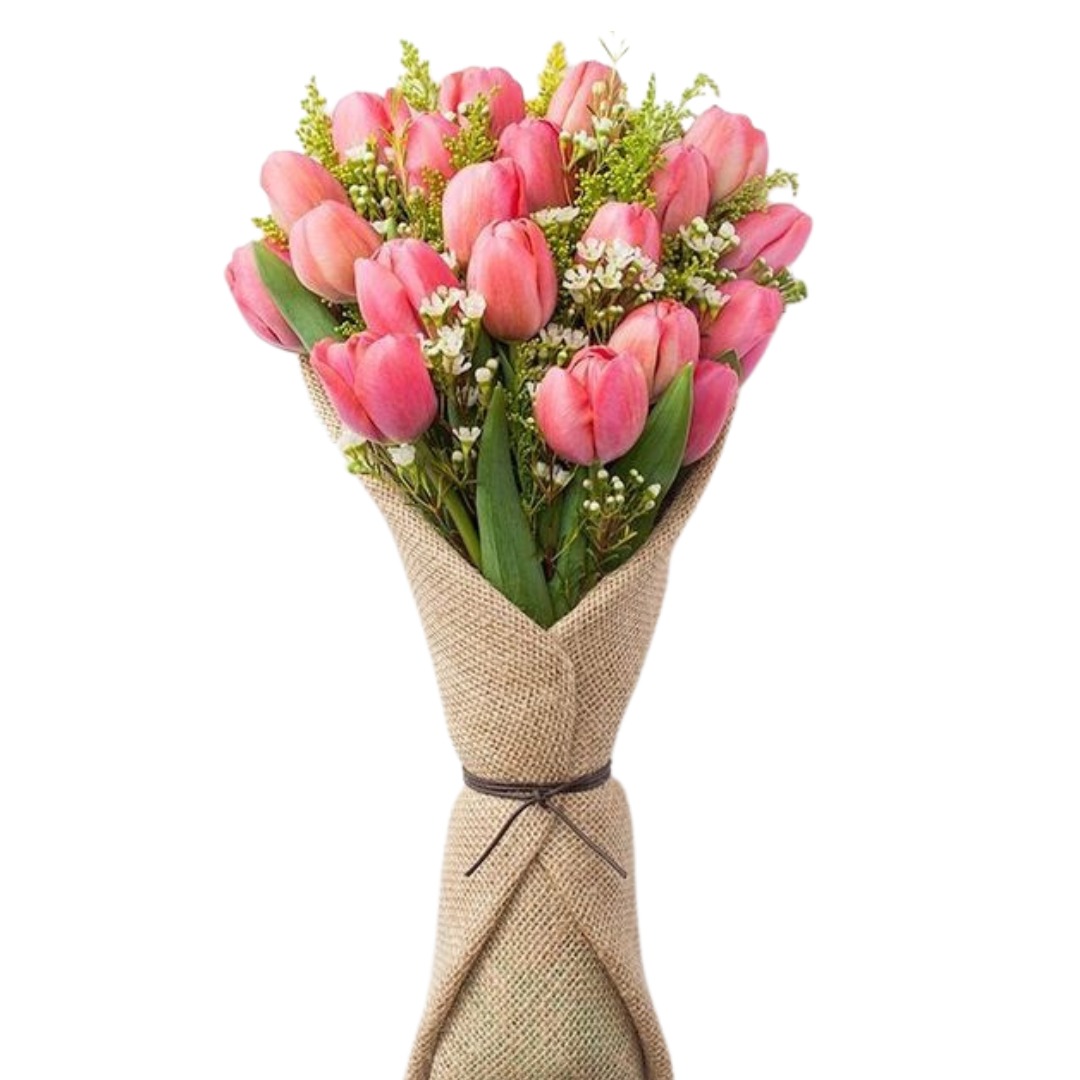 Flamingo flowers bouquet