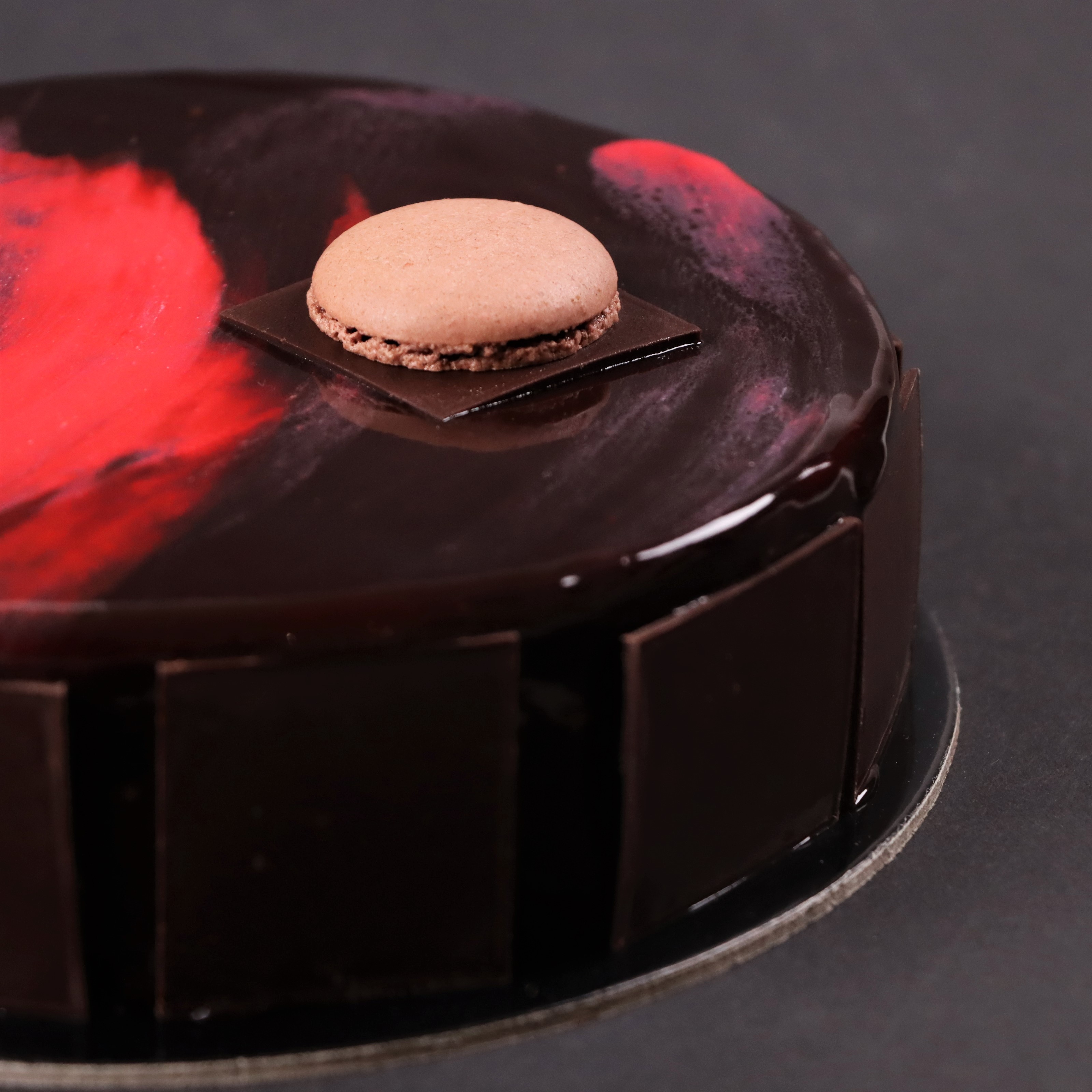 Alcazar dark chocolate cake view 4