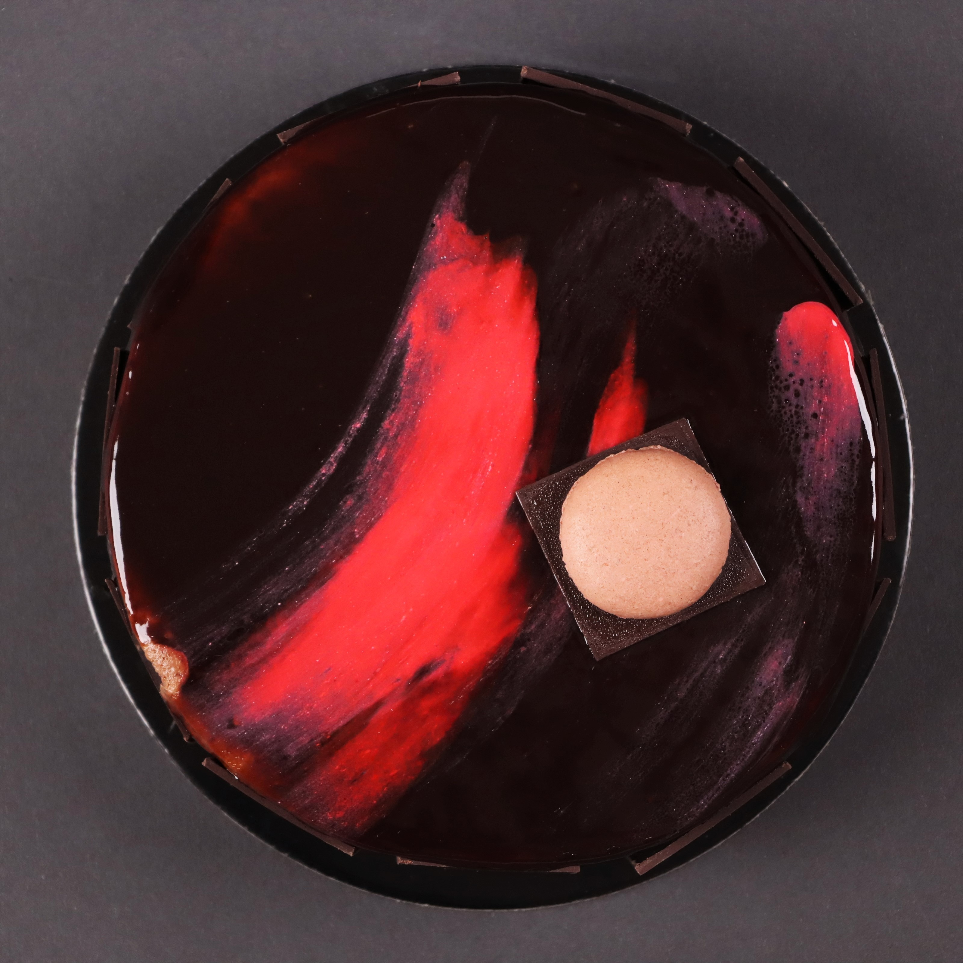 Alcazar dark chocolate cake view 5