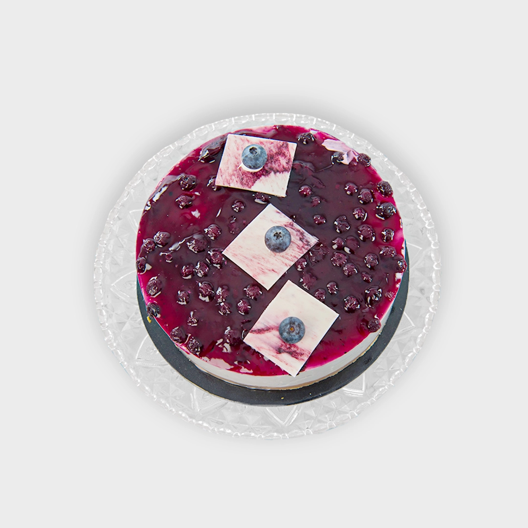 Raspberry cheesecake view 4