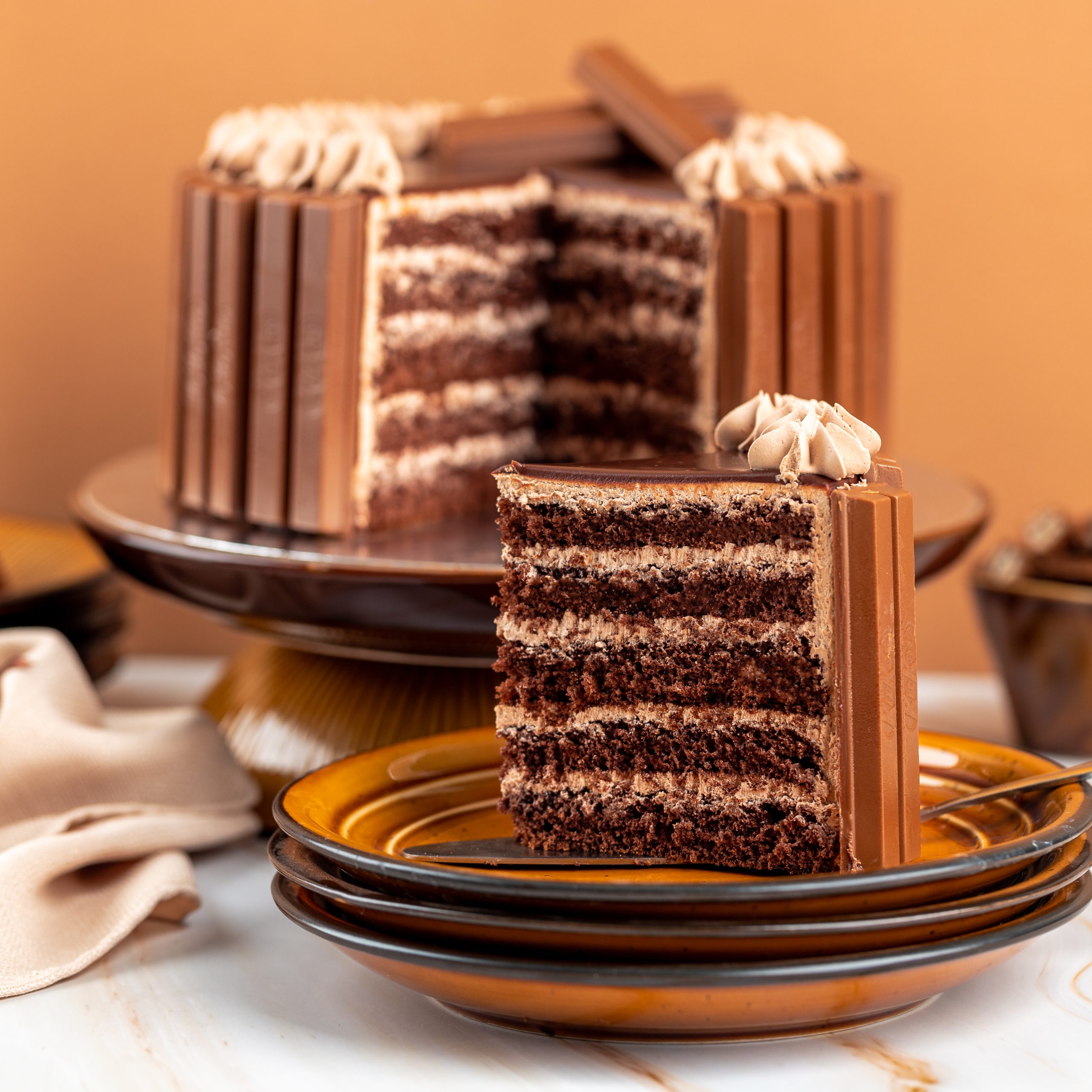 Kit Kat cake view 4