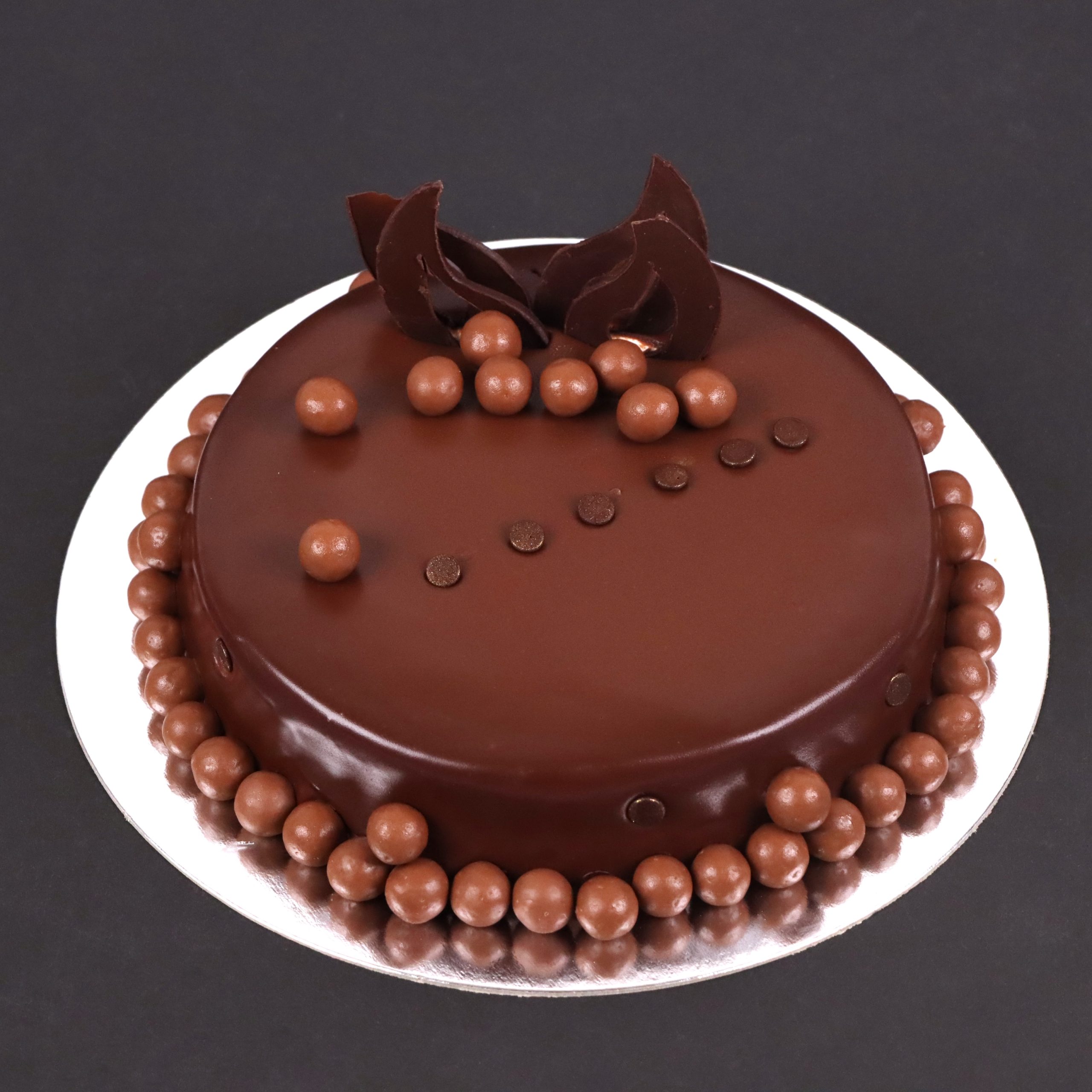 Chocolate cake with maltesers view 5