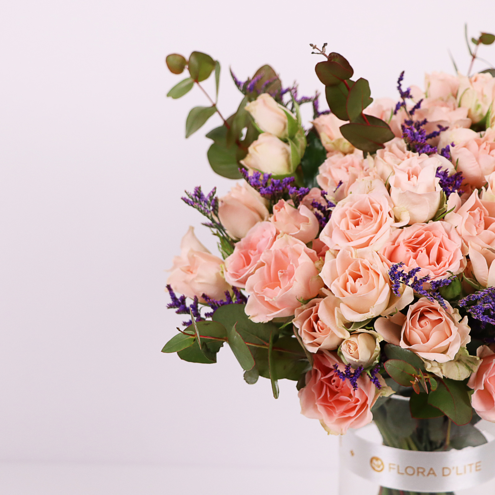 Blush lilac vase view 5