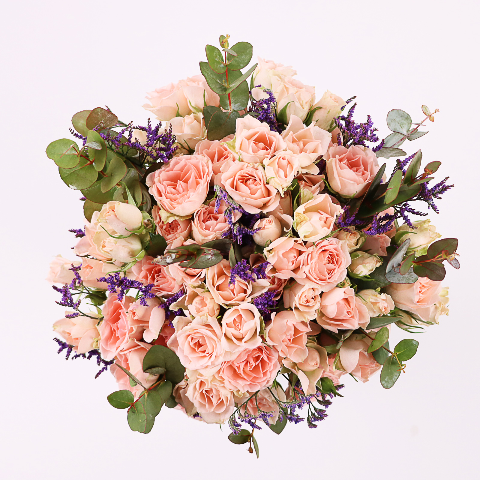 Blush lilac vase view 6